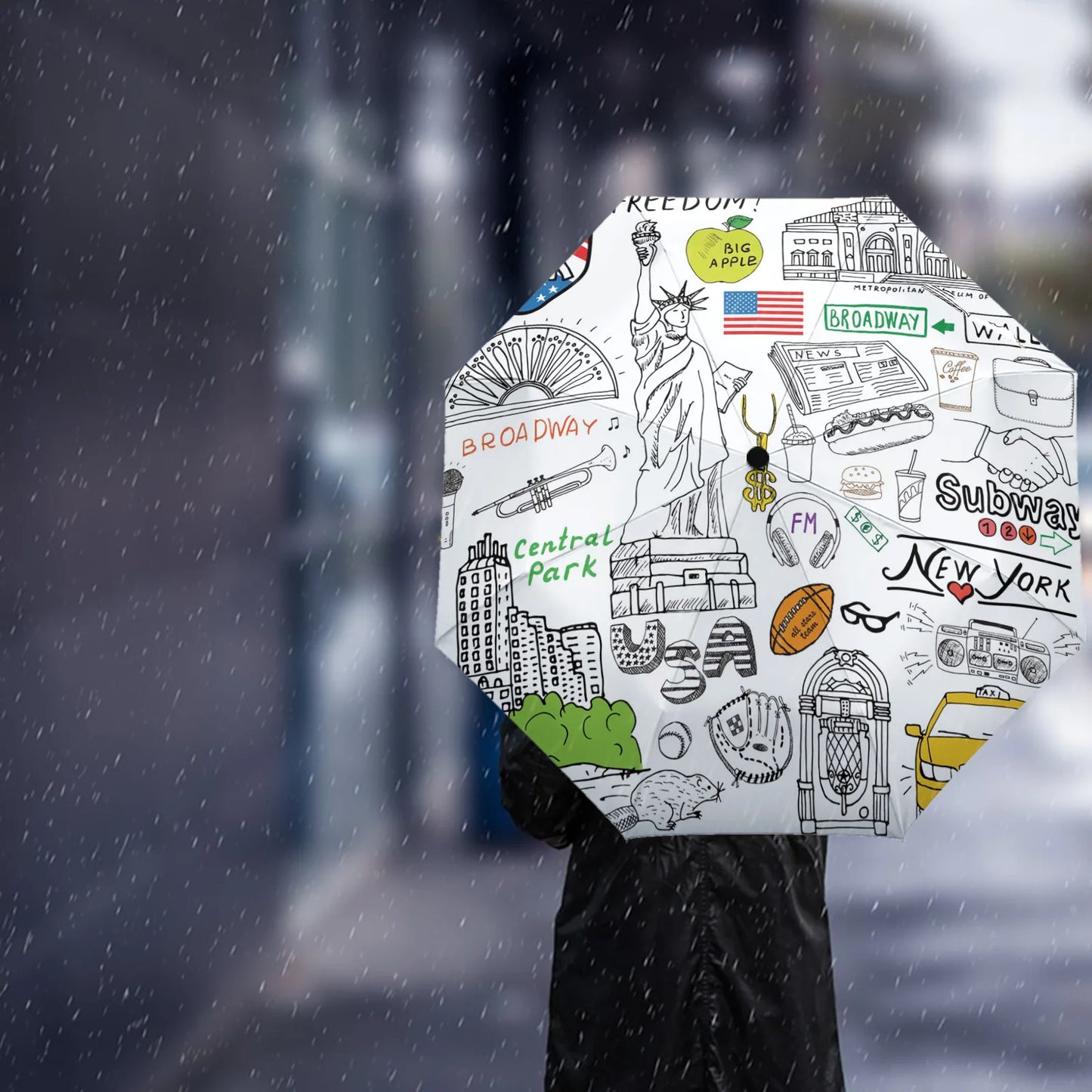 NY Themed Unisex Umbrellas