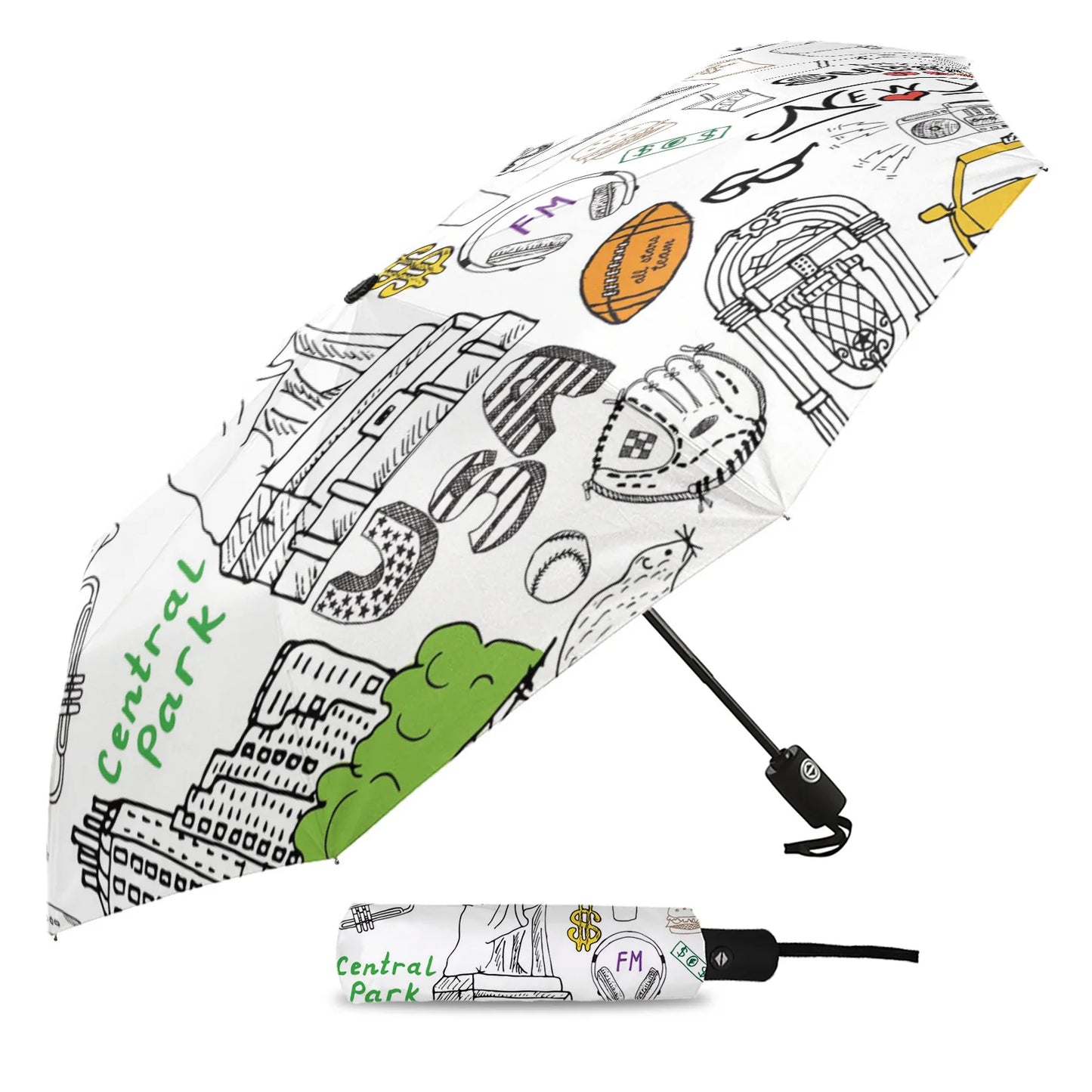 NY Themed Unisex Umbrellas
