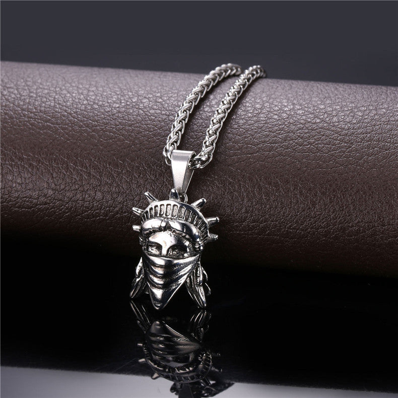 AMERICAN REBEL STATUE OF LIBERTY NECKLACE