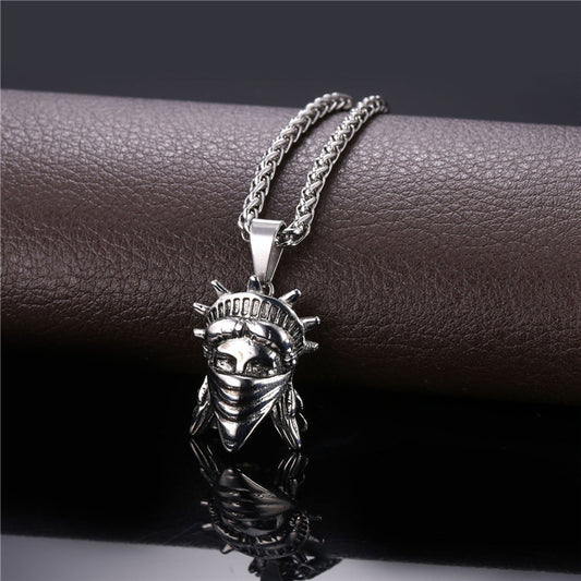 AMERICAN REBEL STATUE OF LIBERTY NECKLACE