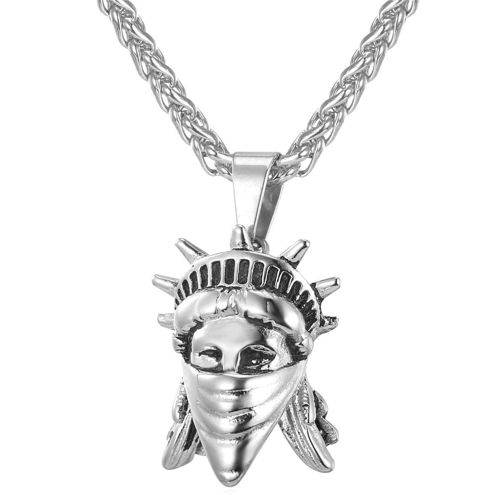 AMERICAN REBEL STATUE OF LIBERTY NECKLACE