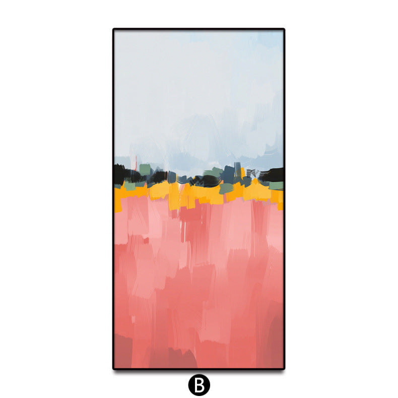 Abstract City Architectural Decoration Painting