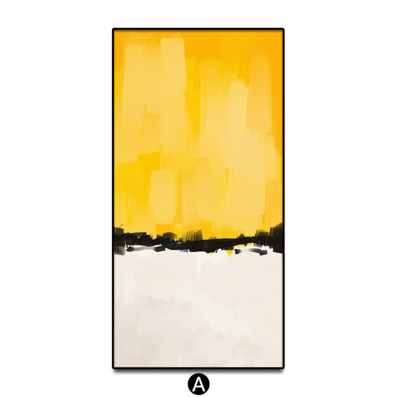 Abstract City Architectural Decoration Painting