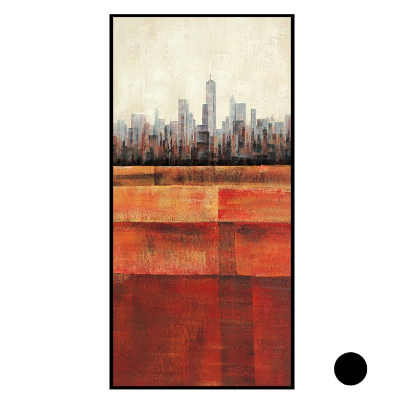 Abstract City Architectural Decoration Painting