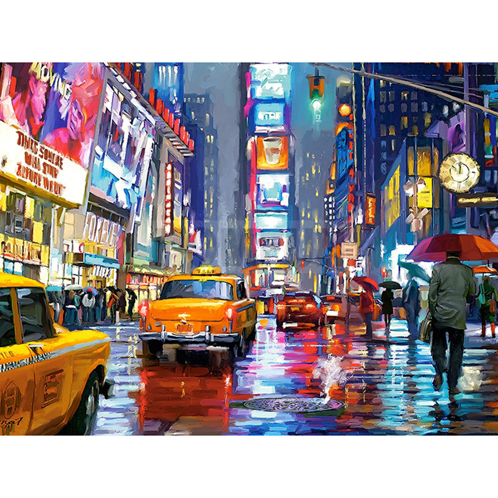 DIY - New York Times Square Diamond Painting