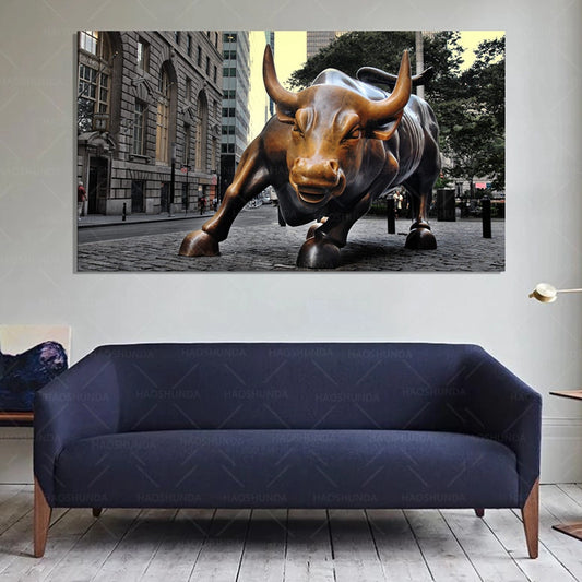 Wall St. Charging Bull