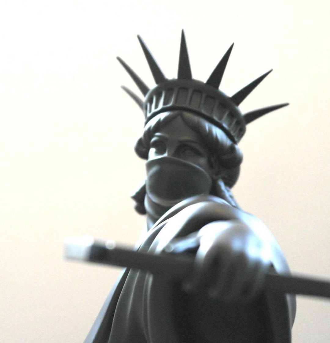 American Rebel Lady of Liberty Statue