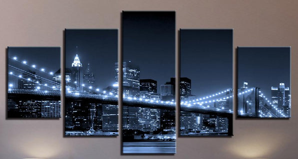 DIY - Brooklyn Bridge Diamond Painting 5pc Set