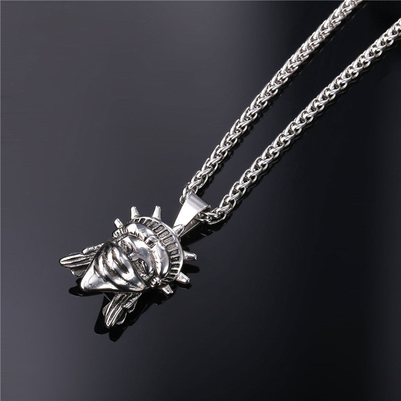 AMERICAN REBEL STATUE OF LIBERTY NECKLACE