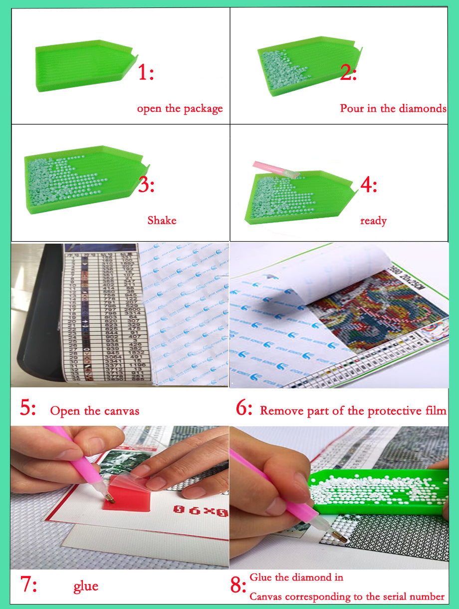DIY - New York Times Square Diamond Painting