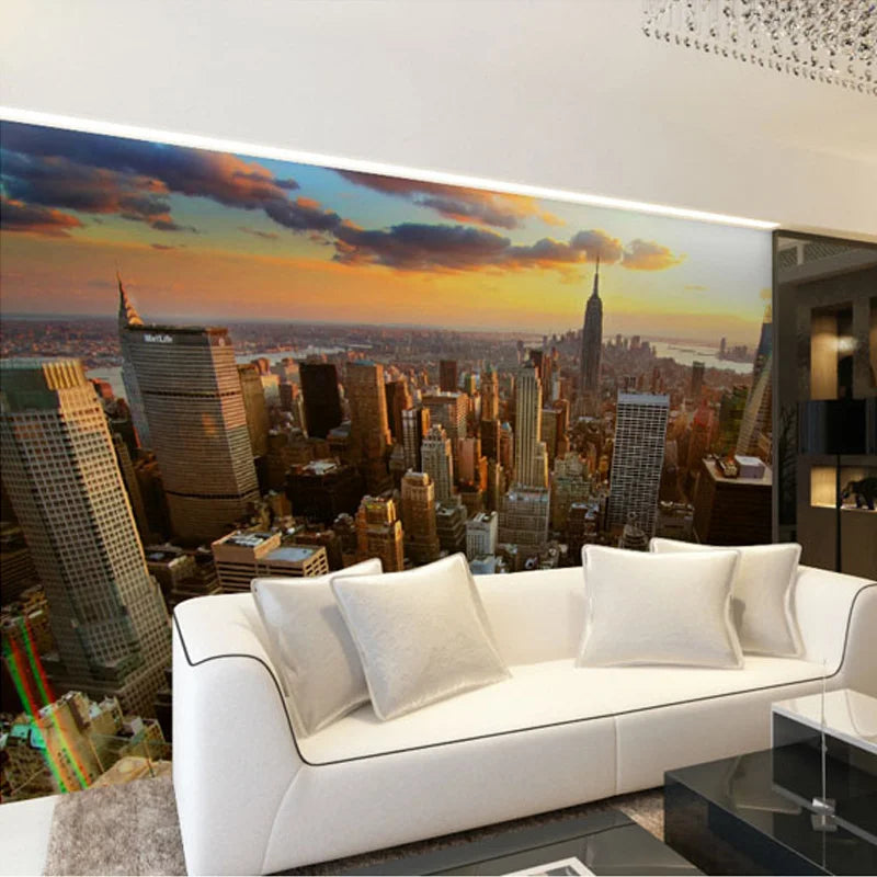 NYC Evening Landscape 3D Mural