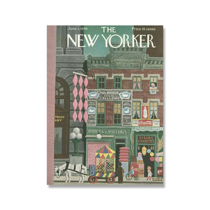 The New Yorker Magazine Cover Poster.