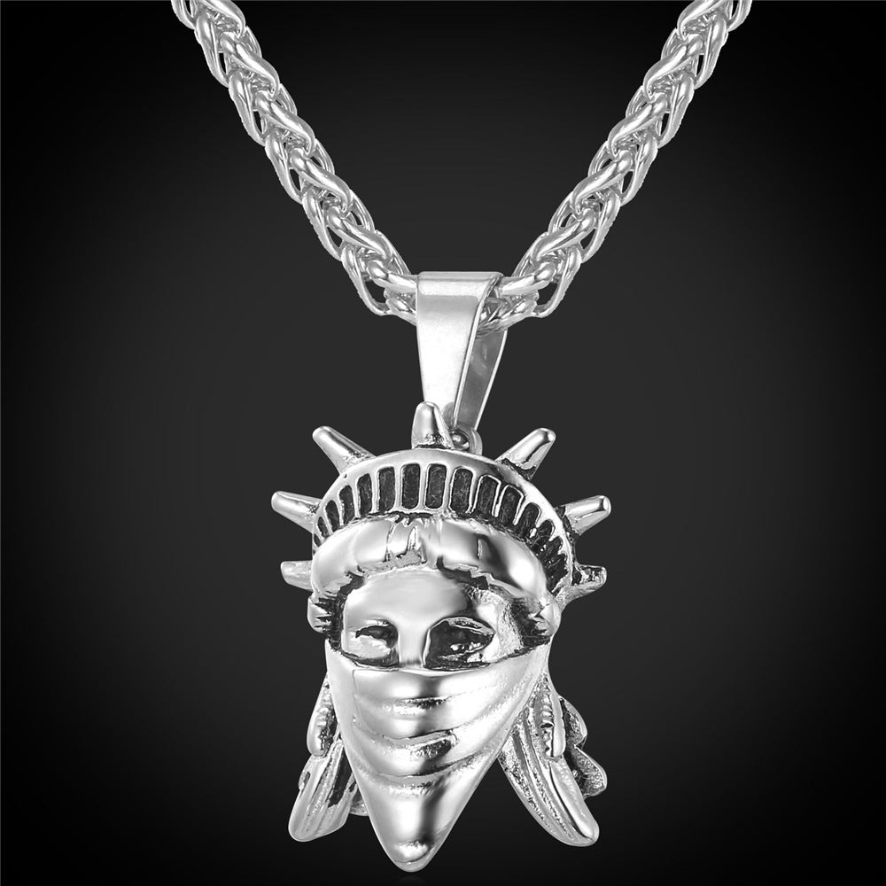 AMERICAN REBEL STATUE OF LIBERTY NECKLACE